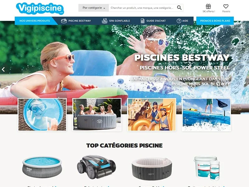 Vigipiscine, matériel et sécurité piscines