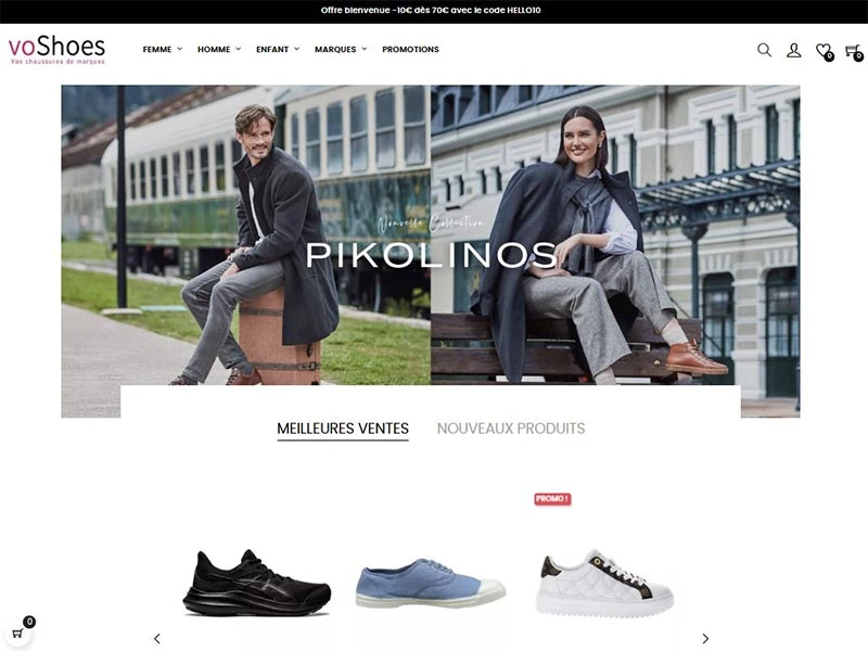 Voshoes : Boutique en ligne de chaussures