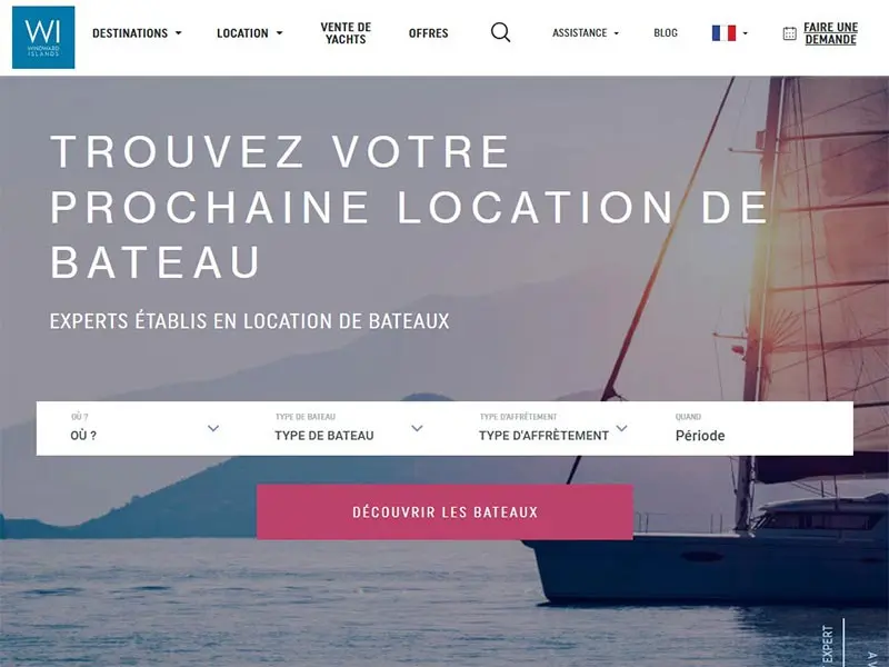 Windward-Islands, location de bateaux